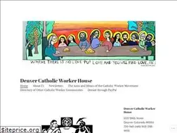 Sites similar to denvercatholicworkerhouse.org