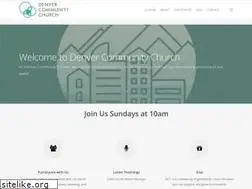 Sites similar to denverchurch.org