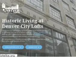 Sites similar to denvercitylofts.com