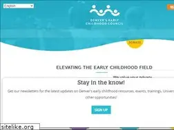 Sites similar to denverearlychildhood.org