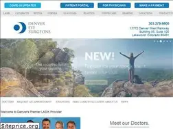 Sites similar to denvereyesurgeons.com