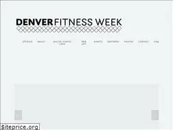 Sites similar to denverfitnessweek.com