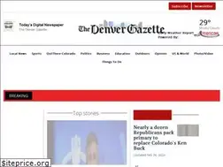 Sites similar to denvergazette.com