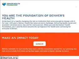 Sites similar to denverhealthfoundation.org