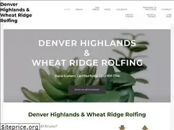 Sites similar to denverhighlandsrolfing.com