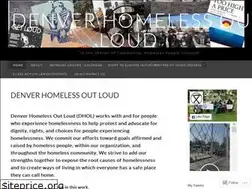 Sites similar to denverhomelessoutloud.org