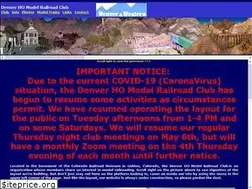 Sites similar to denverhomodelrrclub.org