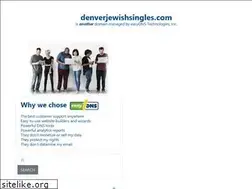 Sites similar to denverjewishsingles.com