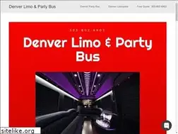 Sites similar to denverlimopartybus.com