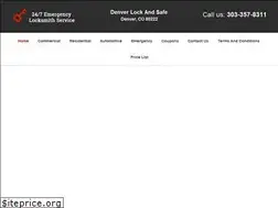 Sites similar to denverlockandsafe.com