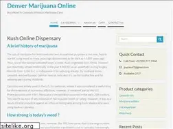 Sites similar to denvermarijuanaonline.com