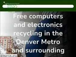 Sites similar to denverpcrecycling.com