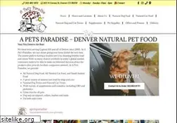 Sites similar to denverpetsupply.net