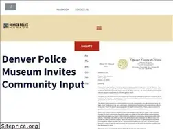 Sites similar to denverpolicemuseum.org