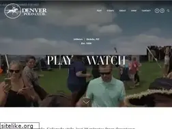 Sites similar to denverpoloclub.com