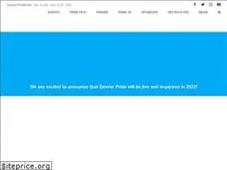Sites similar to denverpride.org