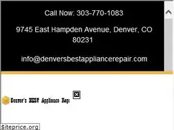 Sites similar to denversbestappliancerepair.com