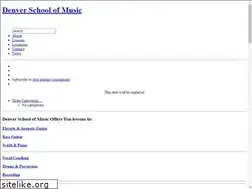 Sites similar to denverschoolofmusic.com