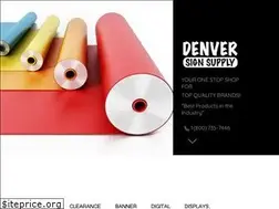 Sites similar to denversignsupply.com
