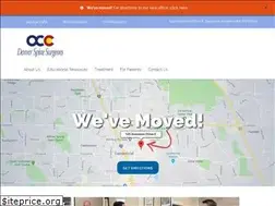 Sites similar to denverspinesurgeons.com