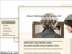 Sites similar to denvertailoring.com