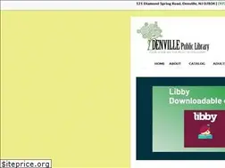 Sites similar to denvillelibrary.org