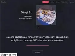 Sites similar to denyicatering.hu