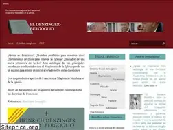 Sites similar to denzingerbergoglio.com