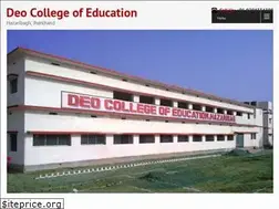 Sites similar to deocollegeofeducation.org