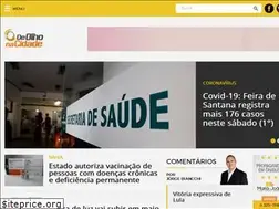 Sites similar to deolhonacidade.net