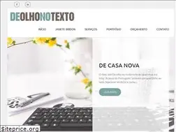 Sites similar to deolhonotexto.com.br