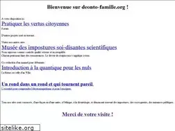 Sites similar to deonto-famille.org