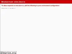 Sites similar to deor.io