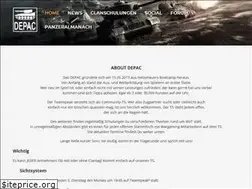 Sites similar to depac-wot.de