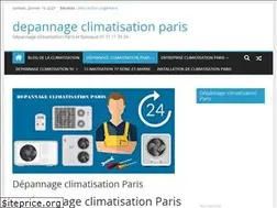 Sites similar to depannage-clim-paris.fr