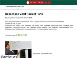 Sites similar to depannagevoletroulant.fr