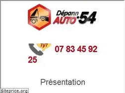 Sites similar to depannauto-54.fr