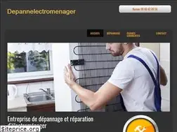 Sites similar to depannelectromenager.com