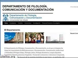 Sites similar to departamentofilologiauah.com