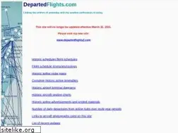 Sites similar to departedflights.com