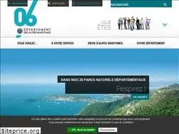 Sites similar to departement06.fr