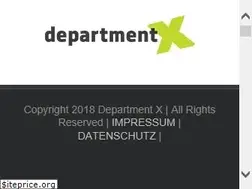 Sites similar to department-x.de