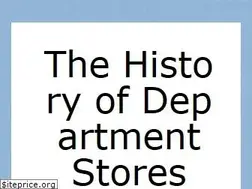 Sites similar to departmentstorehistory.net