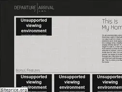 Sites similar to departurearrivalfilms.com