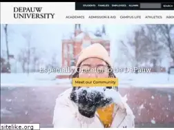 Sites similar to depauw.edu