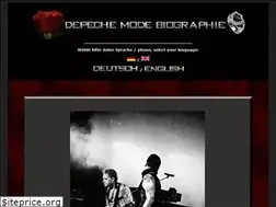 Sites similar to depechemodebiographie.de