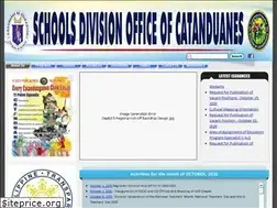 Sites similar to depedrovcatanduanes.com