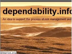 Sites similar to dependability.info