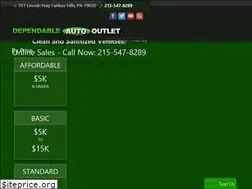 Sites similar to dependableautooutlet.com