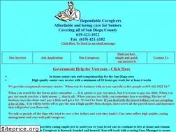 Sites similar to dependablecaregiver.com